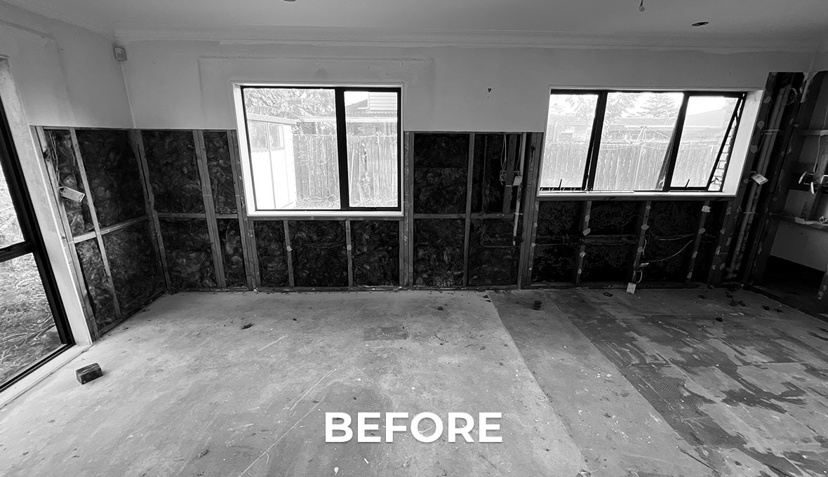 Before - Case Study - Post-flood Insurance Reinstatement in Mount Roskill, Auckland